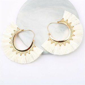 BRAND NEW ** BEAUTIFUL BOHO HOOP EARRINGS